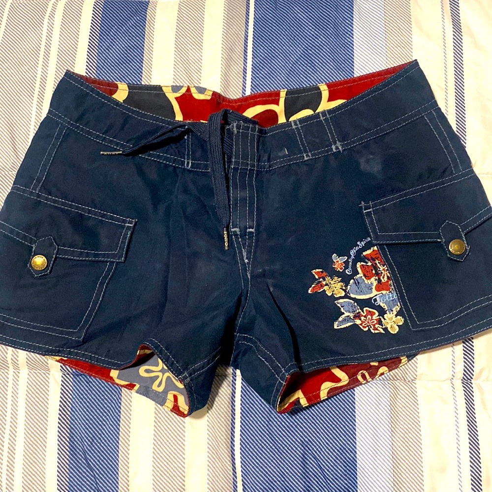 Shorts. Gently Used. 7/10. Has stains.